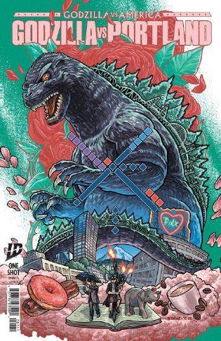 Godzilla takes on Portland in a new comic book hitting shelves