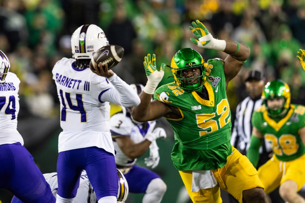 No. 5 Oregon handles No. 12 JMU despite ‘unacceptable’ second-half