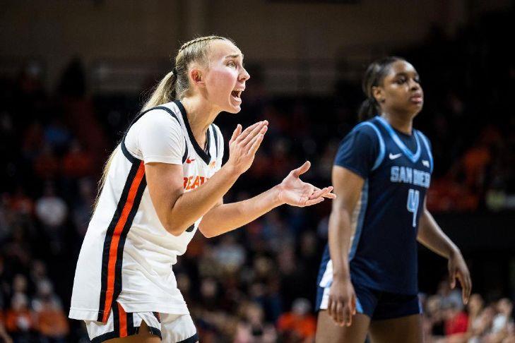 Lizzy Williamson leads Oregon State women’s basketball to WCC semifinal